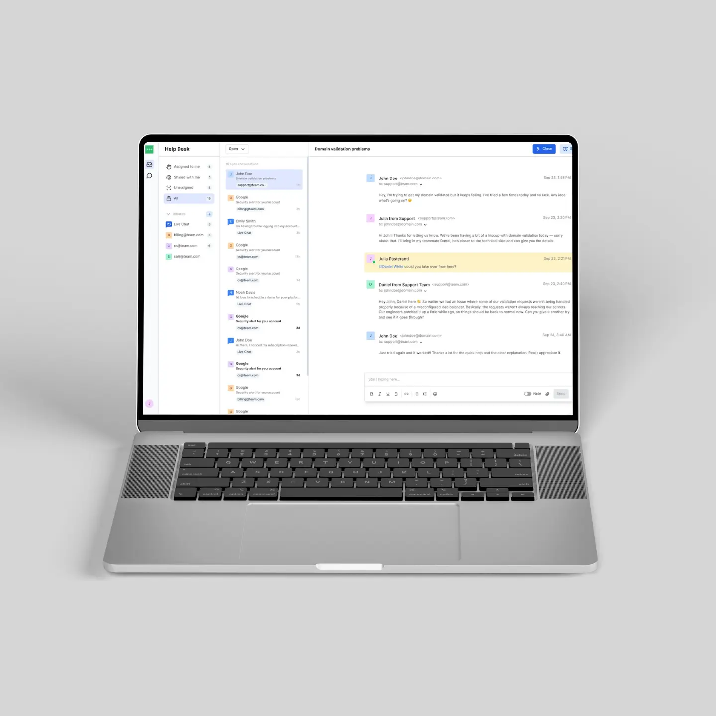 Inbox: Communication Platform
